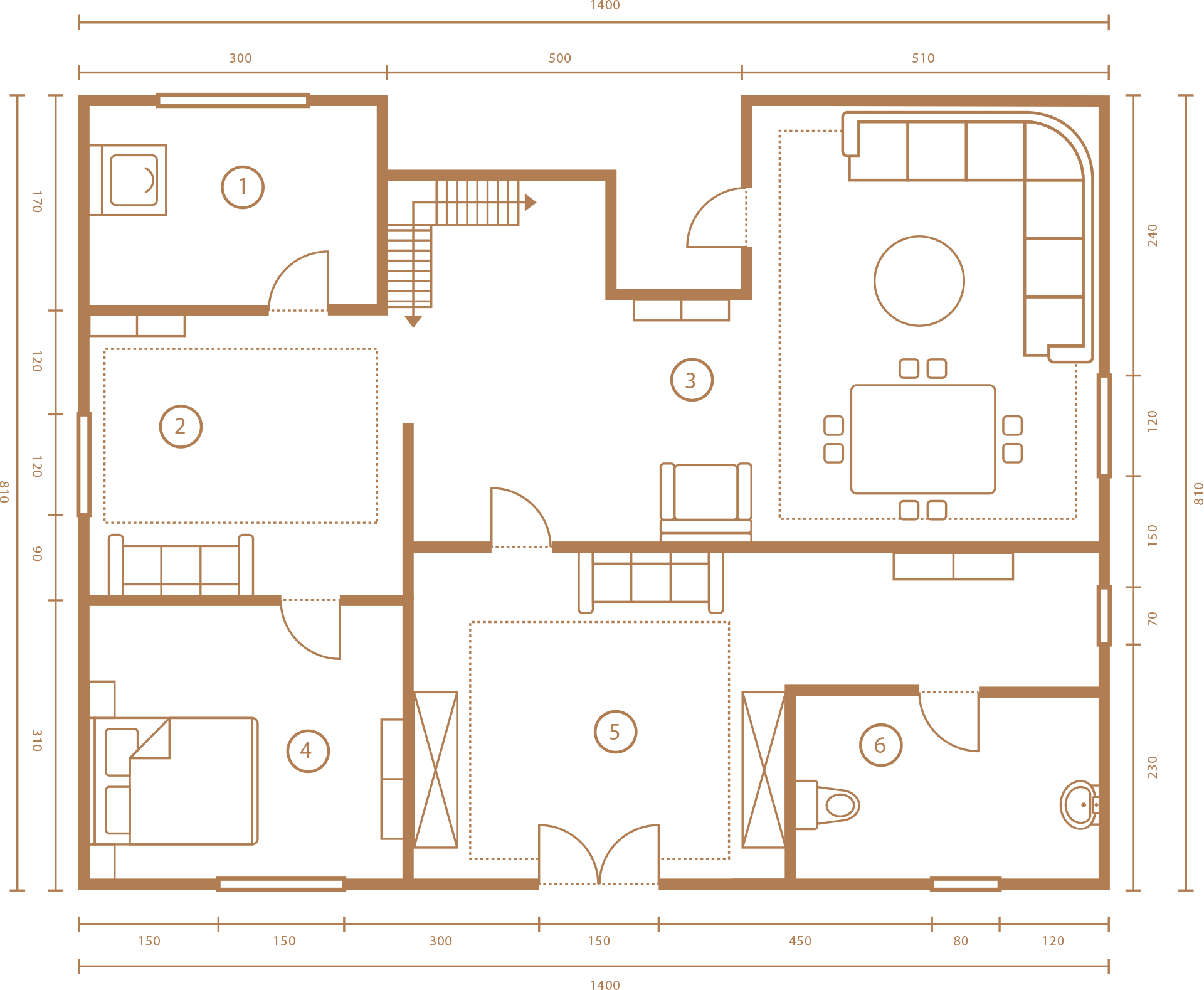 Floorplan 2 Color